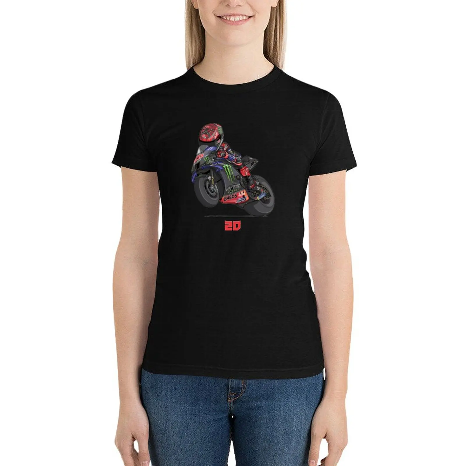Fabio Quartararo 3 T-Shirt tops graphics kawaii clothes female white t-shirt dress for Women sexy
Fabio Quartararo 3 T-Shirt tops graphics kawaii clothes female white t-shirt dress for Women sexy