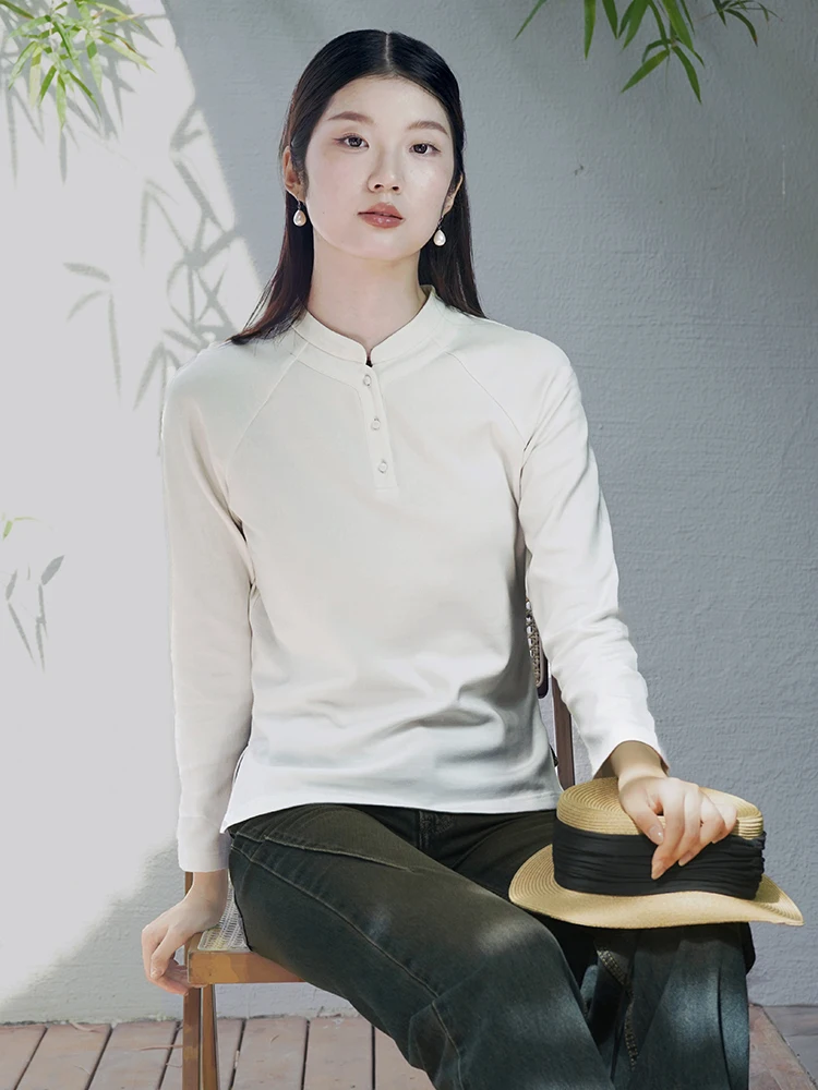 Autumn Winter Elastic Cotton Knitted Base irt Stand Collar Svel Traditional Chinese Sle Top Quali Material Long S...
Autumn Winter Elastic Cotton Knitted Base irt Stand Collar Svel Traditional Chinese Sle Top Quali Material Long S...