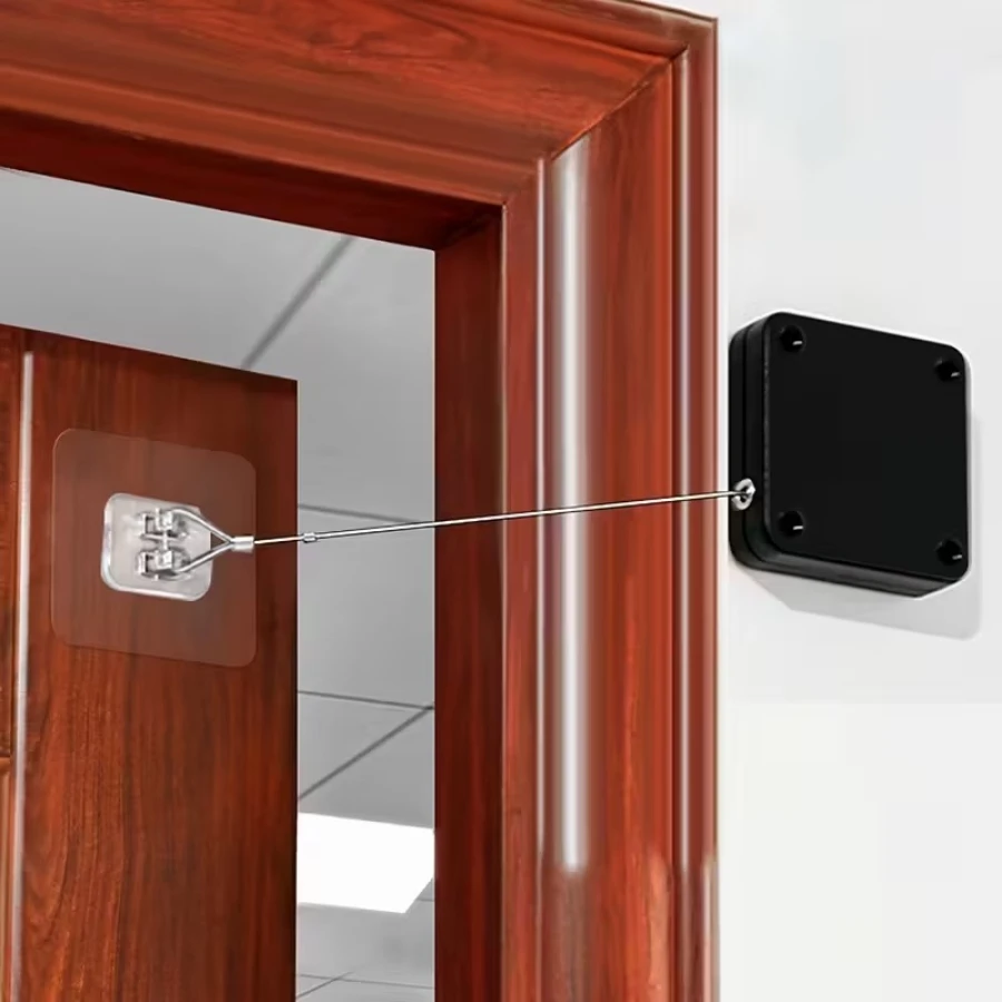 No Punch Simple Lightweight Door Closer, Automatic Pull Cord Spring Door Closer For Bedroom Interior Sliding Doors
No Punch Simple Lightweight Door Closer, Automatic Pull Cord Spring Door Closer For Bedroom Interior Sliding Doors