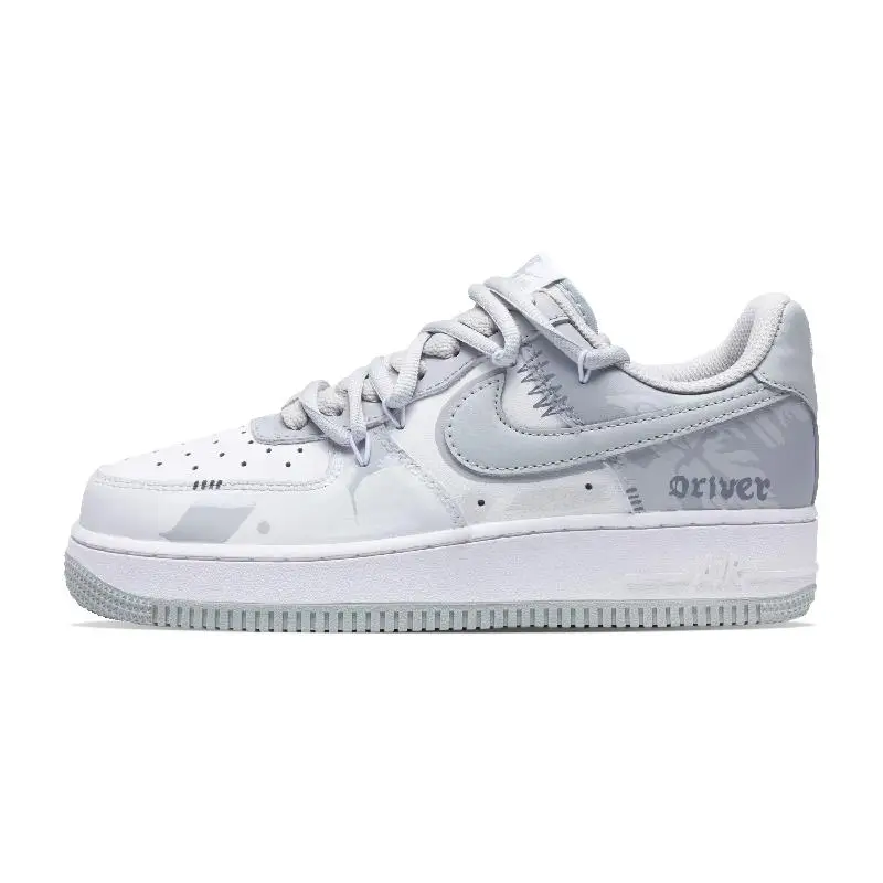 【Настроить】Nike Air Force 1 Обувь для скейтборда Мужские низкие белые/серые кроссовки FJ4146-100
【Настроить】Nike Air Force 1 Обувь для скейтборда Мужские низкие белые/серые кроссовки FJ4146-100
