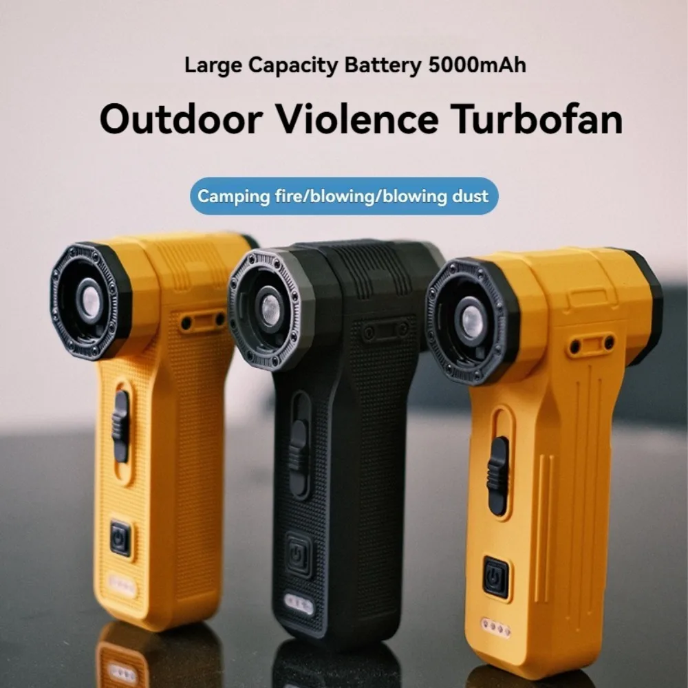 High-Speed Handheld Outdoor Fan - 5 in 1 Car Household Vacuum Cleaner Dust Blower & Emergency Lighting for Camping/Hiking/Garage
High-Speed Handheld Outdoor Fan - 5 in 1 Car Household Vacuum Cleaner Dust Blower & Emergency Lighting for Camping/Hiking/Garage