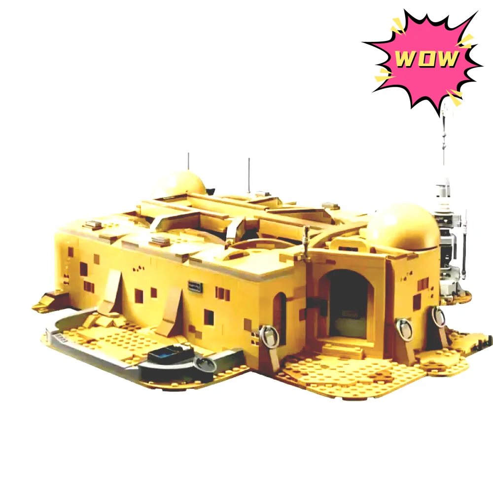 New Hot selling items Mos Eisley Cantina Compatible with Building Blocks Bricks 75290 Educational Birthday Birthday Gifts
New Hot selling items Mos Eisley Cantina Compatible with Building Blocks Bricks 75290 Educational Birthday Birthday Gifts