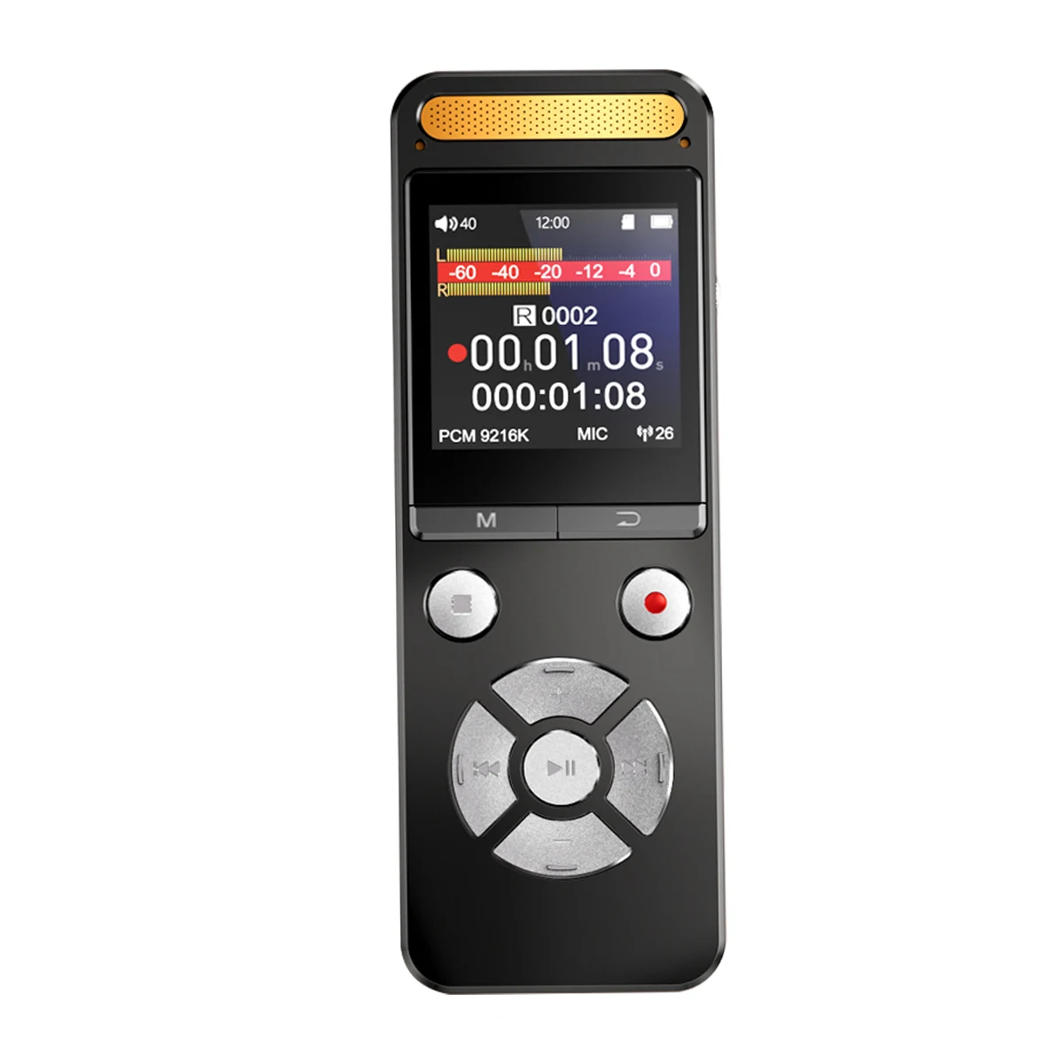 Famue L17 Professional Interview Voice Recorder | 9126kbps PCM Linear Recording | Segment/Voice/Timed Recording | Live Sound
