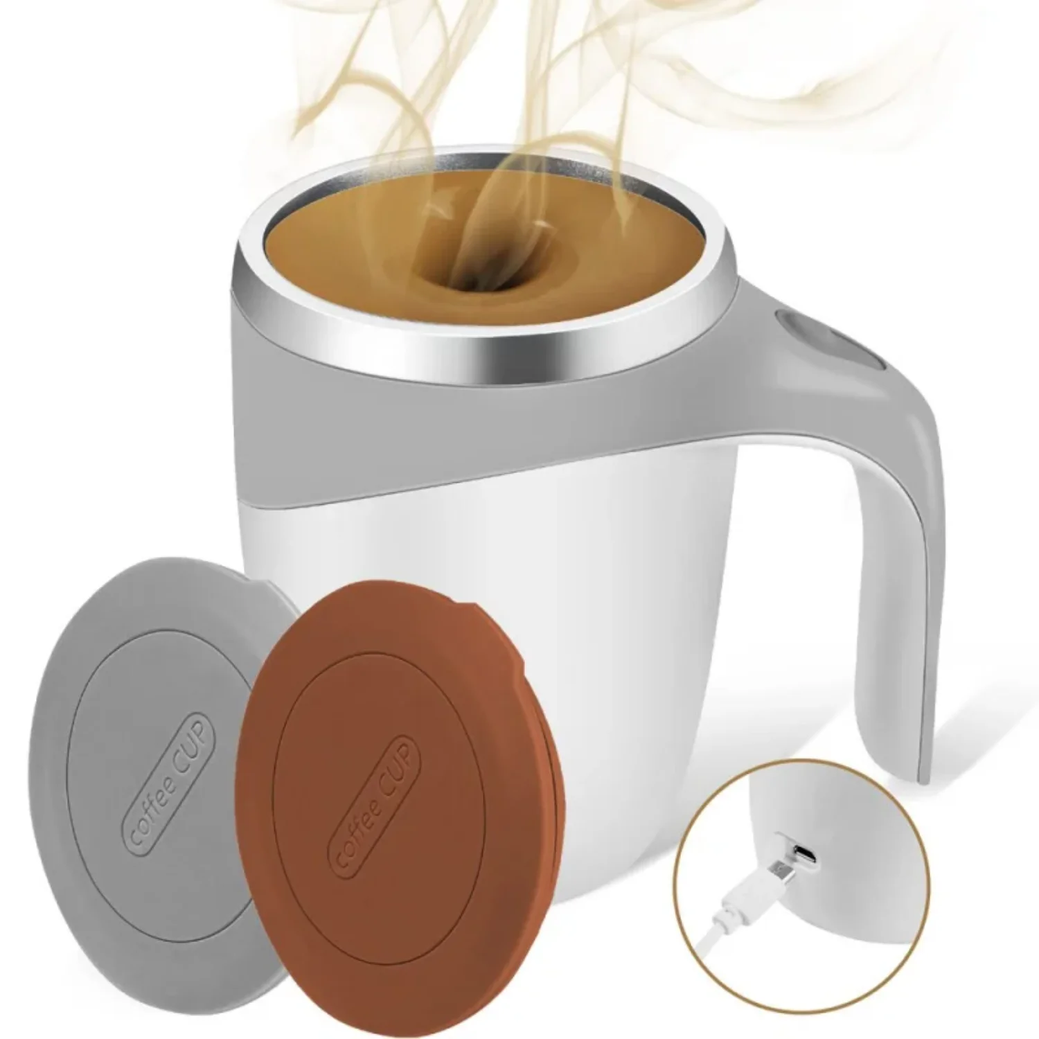 Automatic Stirring Mug Rechargeable Model Coffee Lazy Milkshake Rotating Blender Smart Mixer Thermal Bottle
Automatic Stirring Mug Rechargeable Model Coffee Lazy Milkshake Rotating Blender Smart Mixer Thermal Bottle