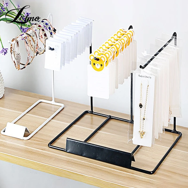 Iron Bracket Jewelry Display Rack Household Desktop Decoration Earrings And Necklace Storage Headrope String Organizing Rack
Iron Bracket Jewelry Display Rack Household Desktop Decoration Earrings And Necklace Storage Headrope String Organizing Rack