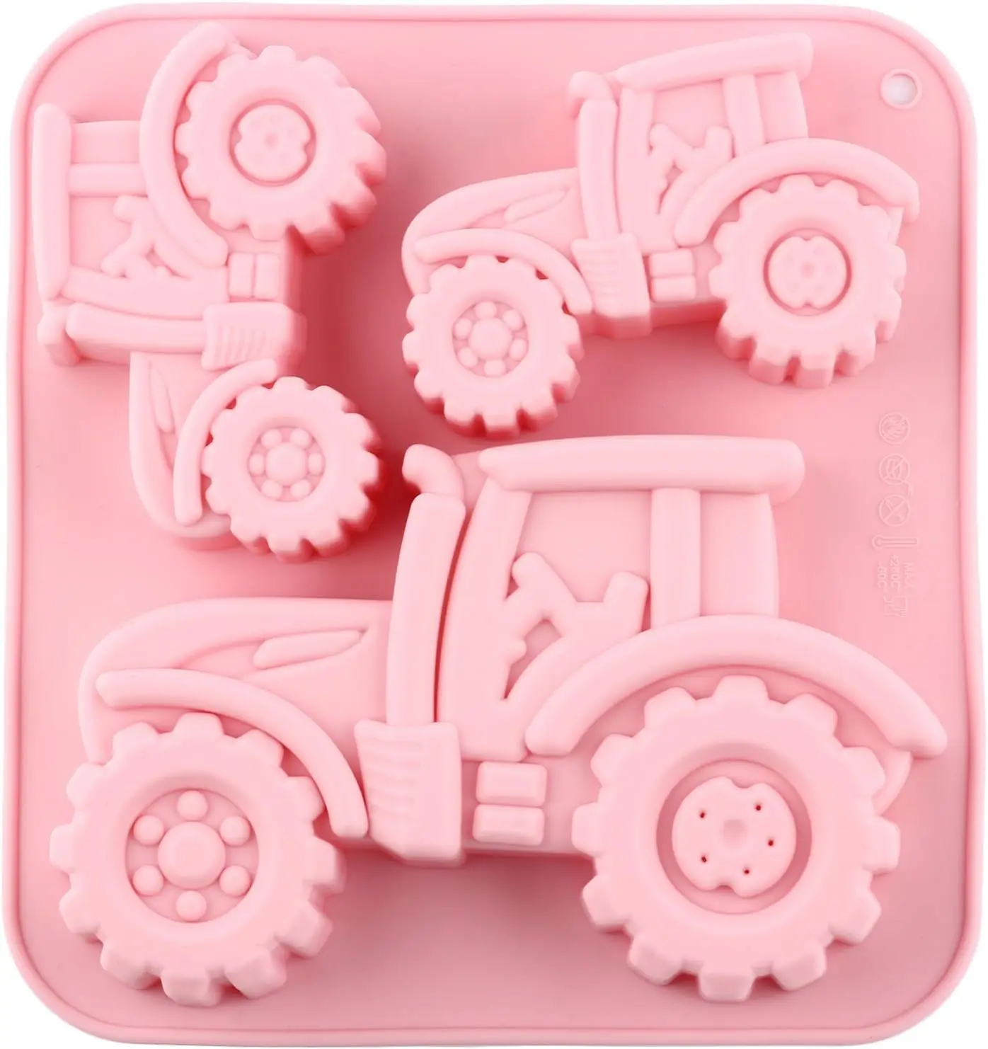 Tractors Silicone Molds 3 Cavity Deep Farm Tractor Chocolate Mold for Chocolate Candy Fondant Caking Tools Cake Decoration
Tractors Silicone Molds 3 Cavity Deep Farm Tractor Chocolate Mold for Chocolate Candy Fondant Caking Tools Cake Decoration