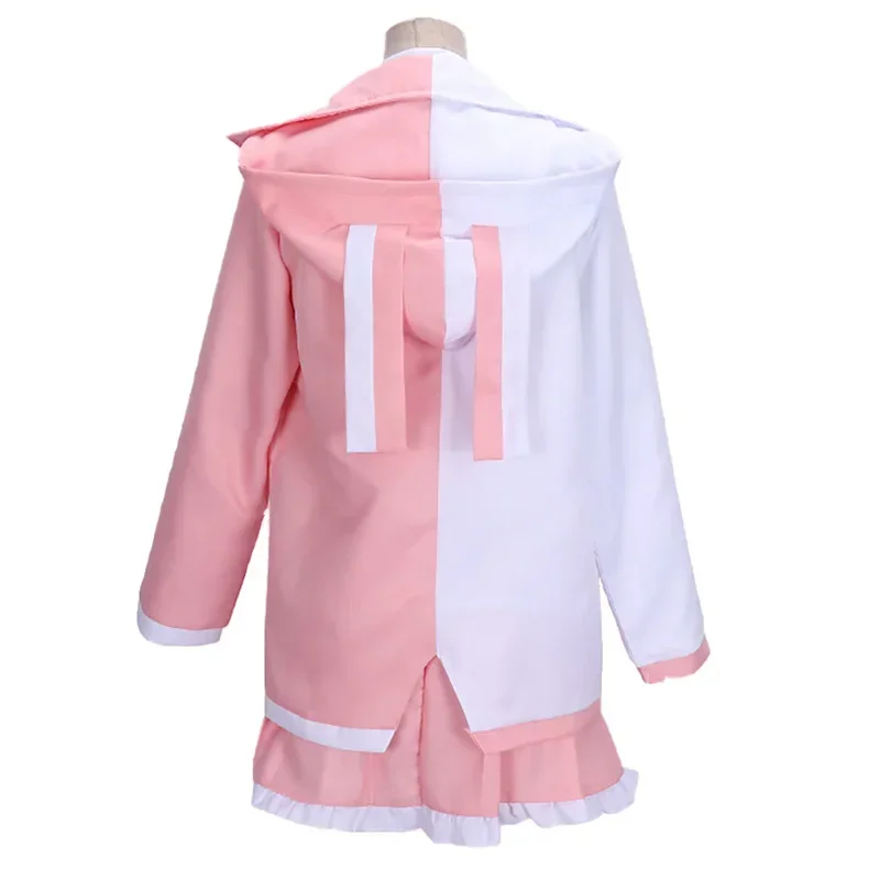 ZA01 Danganronpa2 Monomi Cosplay Costume Dangan Ronpa Cosplay Uniform School Hooded Skirt With Pink Rabbit Pink Long WigZa0@
ZA01 Danganronpa2 Monomi Cosplay Costume Dangan Ronpa Cosplay Uniform School Hooded Skirt With Pink Rabbit Pink Long WigZa0@