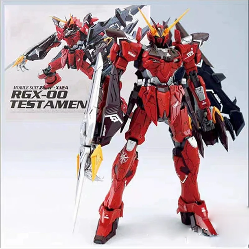 Dragon Momoko Mg 1/100 Zgmf-X12A Rgx-00 Testament Assembly Model High Quality Collectible Robot Kits Models Kids Gift
Dragon Momoko Mg 1/100 Zgmf-X12A Rgx-00 Testament Assembly Model High Quality Collectible Robot Kits Models Kids Gift
