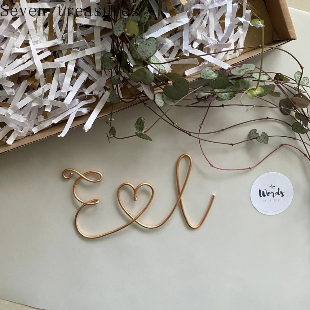 Personalized First Letter Gift Handmade Gift Couple Wedding Gift Children's Room Wall Decoration Metal Jewelry
Personalized First Letter Gift Handmade Gift Couple Wedding Gift Children's Room Wall Decoration Metal Jewelry