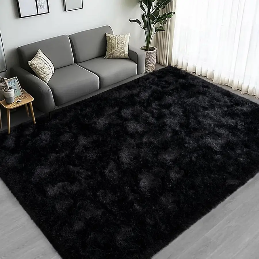Area Rugs for Living Room Bedroom, 5x7 Feet Black Fluffy Shag Rugs, Ultra Soft Shaggy Plush Fuzzy Modern Indoor Throw Floor Carp
Area Rugs for Living Room Bedroom, 5x7 Feet Black Fluffy Shag Rugs, Ultra Soft Shaggy Plush Fuzzy Modern Indoor Throw Floor Carp