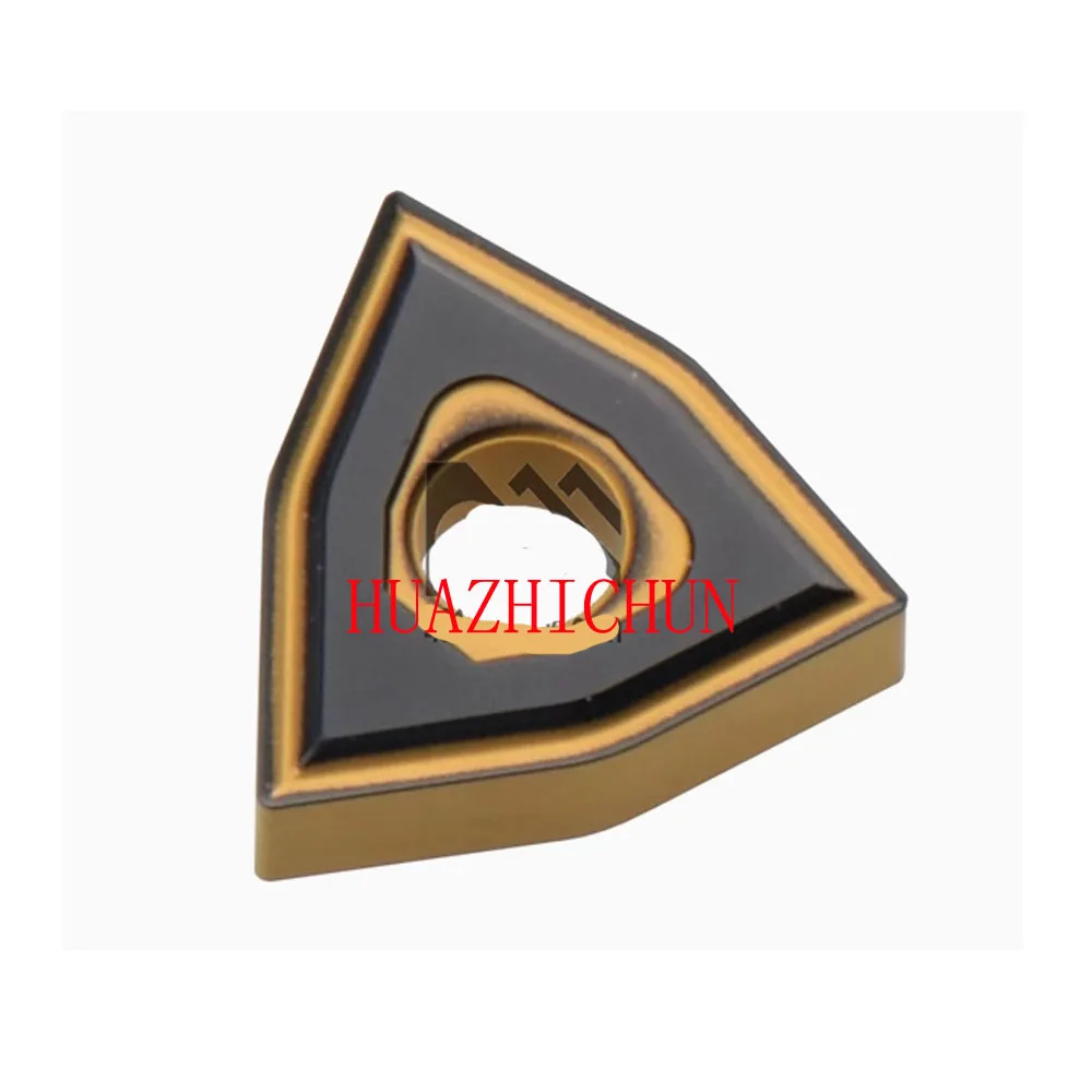 HUAZHICHUN WNMG080404N-EX AC630M Carbide inserts External turning tool Steel processing Turning inserts
HUAZHICHUN WNMG080404N-EX AC630M Carbide inserts External turning tool Steel processing Turning inserts