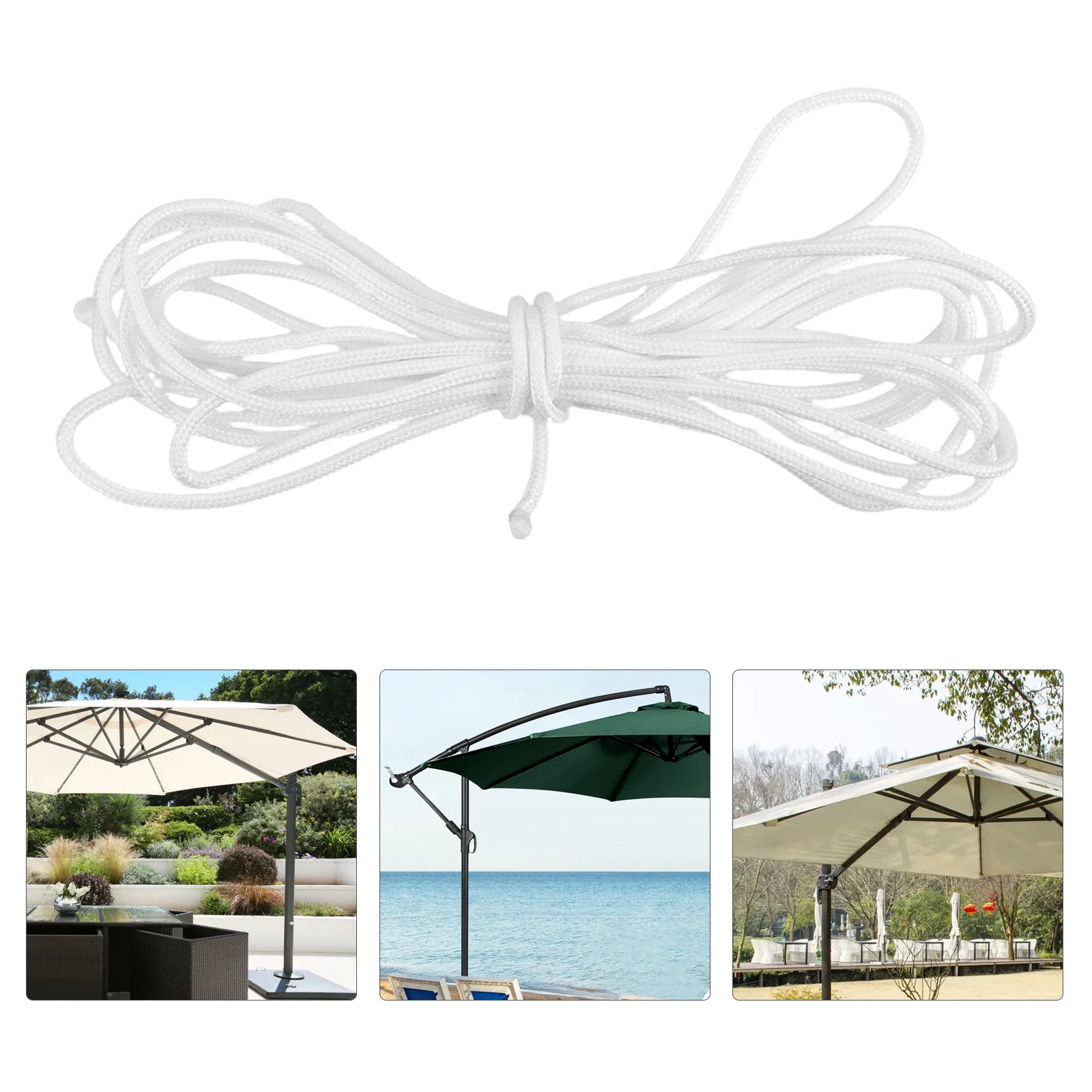 3.7M Heavy-Duty Patio String Replacement Wind-Resistant Wear-Resistant Outdoor Umbrella Cord Accessories For Garden Pool
3.7M Heavy-Duty Patio String Replacement Wind-Resistant Wear-Resistant Outdoor Umbrella Cord Accessories For Garden Pool