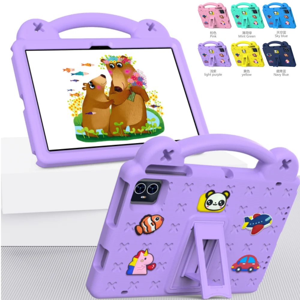 Детский милый чехол для T-Mobile Revvl Tab 2 10,1 дюйма 2025 Tab2 5G 10,1 дюйма, безопасный противоударный чехол для планшета с медведем из ЭВА
Детский милый чехол для T-Mobile Revvl Tab 2 10,1 дюйма 2025 Tab2 5G 10,1 дюйма, безопасный противоударный чехол для планшета с медведем из ЭВА