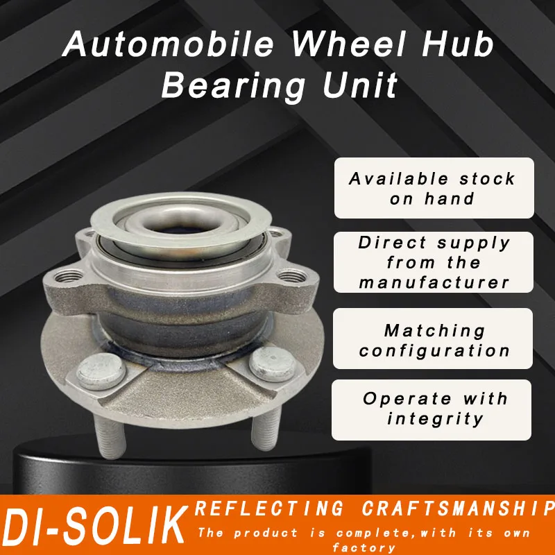 DI-SOLIK Auto Car Parts Front Wheel Hub Bearing Assembly SA12-33-047 SA12-33-060 SA1233060 115-2D038 for HAIMA(FAW)S5 2018 S5
DI-SOLIK Auto Car Parts Front Wheel Hub Bearing Assembly SA12-33-047 SA12-33-060 SA1233060 115-2D038 for HAIMA(FAW)S5 2018 S5