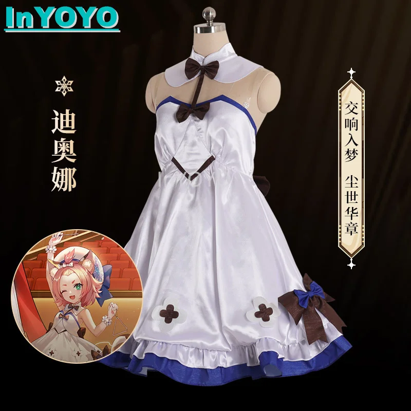 InYOYO Diona Cosplay Costume Genshin Impact Concert Uniform Dress Game Suit Halloween Party Outfit Women Customized New
InYOYO Diona Cosplay Costume Genshin Impact Concert Uniform Dress Game Suit Halloween Party Outfit Women Customized New