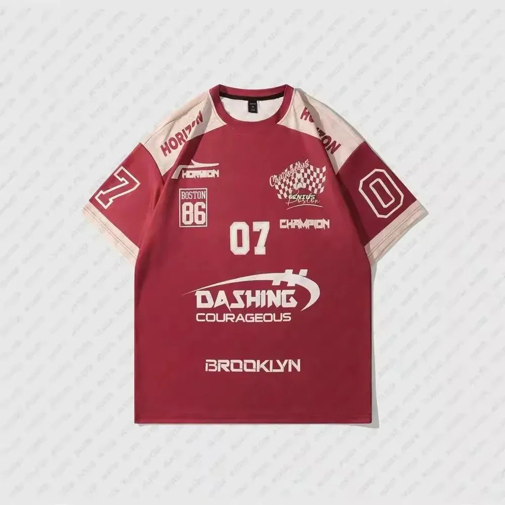 New men's round neck casual soft letter printed quick drying top outdoor trendy sports T-shirt
New men's round neck casual soft letter printed quick drying top outdoor trendy sports T-shirt