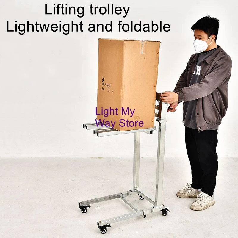 Small cart lift truck mobile cargo transport vehicle ultra-lightweight folding transport vehicle unloading truck
Small cart lift truck mobile cargo transport vehicle ultra-lightweight folding transport vehicle unloading truck