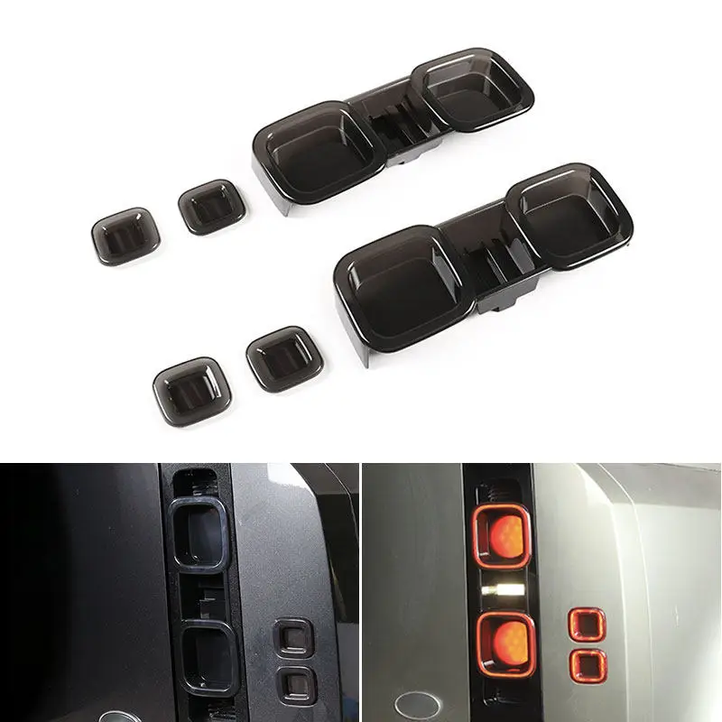 Car Accessories Rear Lamp Shade Brake Indicator Tail Light Reversing Cover For Land Rover Defender 110 2020 2021 2022
Car Accessories Rear Lamp Shade Brake Indicator Tail Light Reversing Cover For Land Rover Defender 110 2020 2021 2022