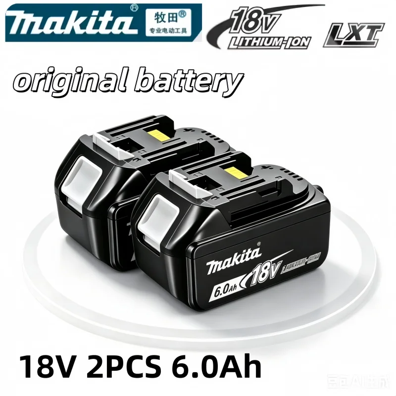 100% Original Makita 18V 6.0Ah Rechargeable Battery for Makita 18V BL1830 BL1830B BL1840 BL1840B BL1850 BL1850B Power Tools
100% Original Makita 18V 6.0Ah Rechargeable Battery for Makita 18V BL1830 BL1830B BL1840 BL1840B BL1850 BL1850B Power Tools