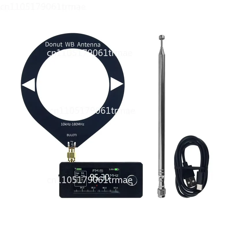 Mini SI4732 0.5-108 MHz Portable Radio LSB USB AM FM Full Band Radio with Donut WB Antenna
Mini SI4732 0.5-108 MHz Portable Radio LSB USB AM FM Full Band Radio with Donut WB Antenna