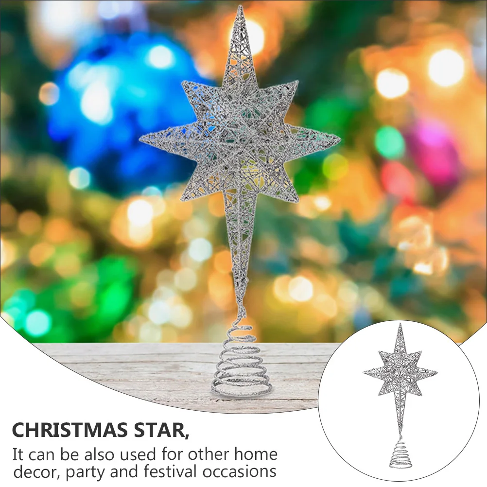 1Pcs Beautiful Golden Star Tree Topper Christmas Tree Ornament Easy to Use for Small Tabletop Trees Festive Decor
1Pcs Beautiful Golden Star Tree Topper Christmas Tree Ornament Easy to Use for Small Tabletop Trees Festive Decor