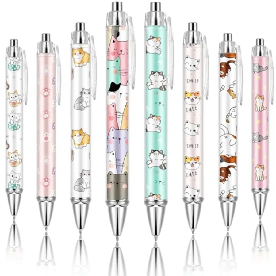 8 Pcs Ballpoint Pens for Women 1.00 mm Cute Ink Fancy Pens Fine Point Smooth Writing for Students Classroom Office Supplies
8 Pcs Ballpoint Pens for Women 1.00 mm Cute Ink Fancy Pens Fine Point Smooth Writing for Students Classroom Office Supplies