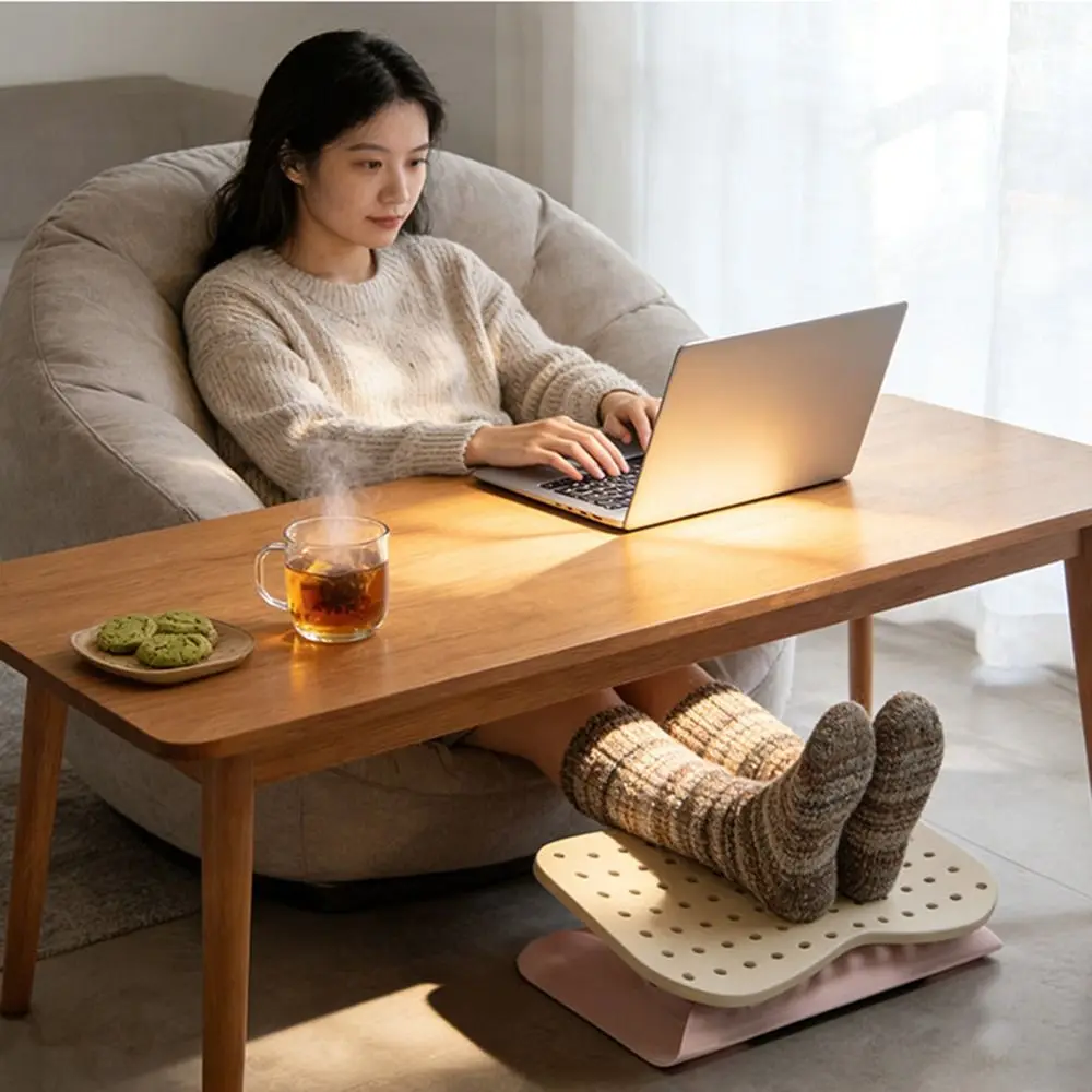 Ergonomic Under Desk Footrest Nonslip Bottom Hollow Out Adjustable Footstool Large Load Bearing 6 Level Foot Stool Office Chair
Ergonomic Under Desk Footrest Nonslip Bottom Hollow Out Adjustable Footstool Large Load Bearing 6 Level Foot Stool Office Chair