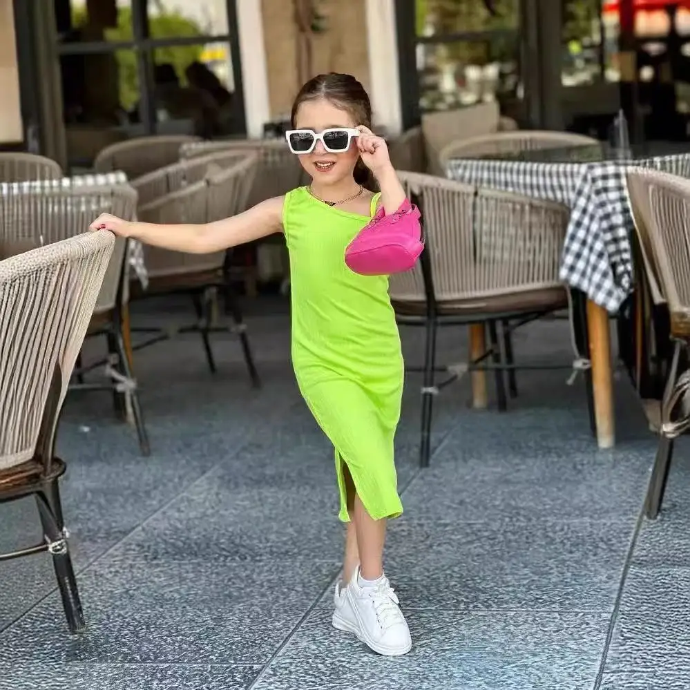 Children's Knitted Slip Dress for Girls 2026 Summer New Baby Elastic Slim Sundress Ins 90-140CM
Children's Knitted Slip Dress for Girls 2026 Summer New Baby Elastic Slim Sundress Ins 90-140CM