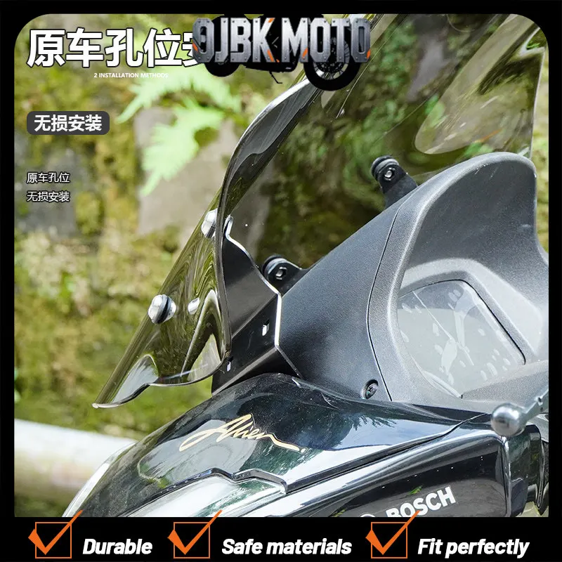 【Perfect fit】For Haojue UFR150 windshield modification, heightening and widening transparent windshield accessories
【Perfect fit】For Haojue UFR150 windshield modification, heightening and widening transparent windshield accessories