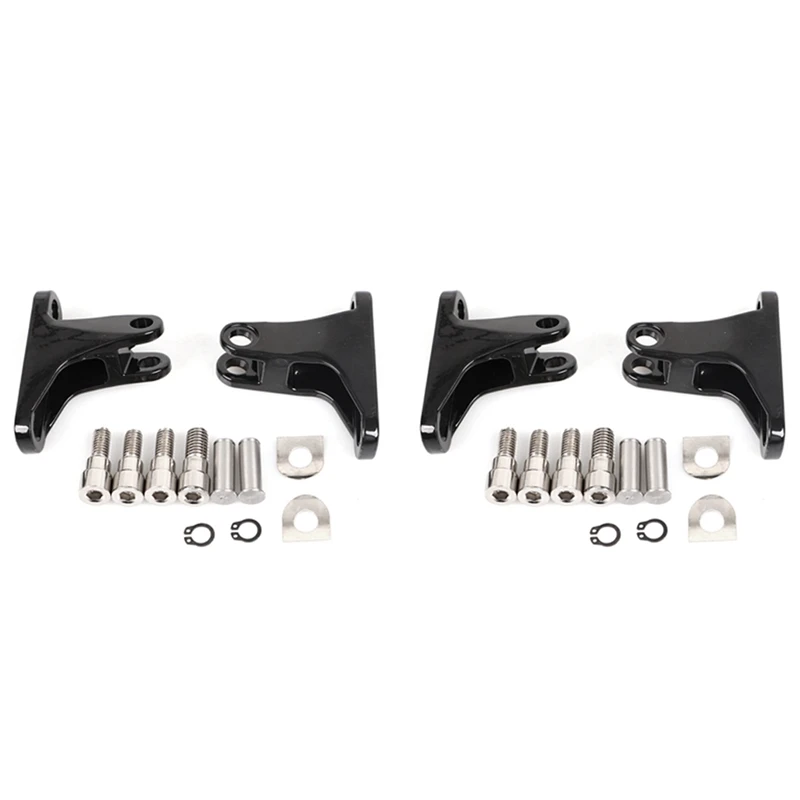 2X Black Rear Passenger Footpeg Mini Mount For Electra Street Road Glide 93--A38G
2X Black Rear Passenger Footpeg Mini Mount For Electra Street Road Glide 93--A38G