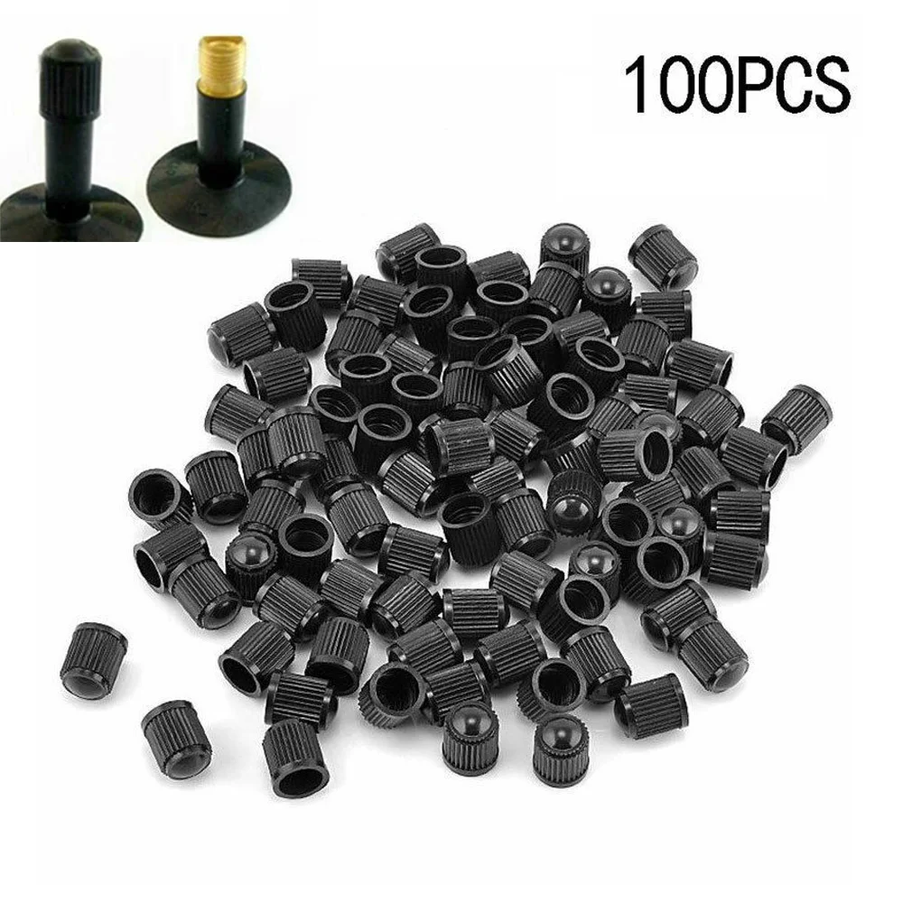 100pcs Black Plastic Tire Wheel Rims Stem Air Valve Cap Covers High Quality For Truck Bike Tire Valve Cap Covers Accessories
100pcs Black Plastic Tire Wheel Rims Stem Air Valve Cap Covers High Quality For Truck Bike Tire Valve Cap Covers Accessories