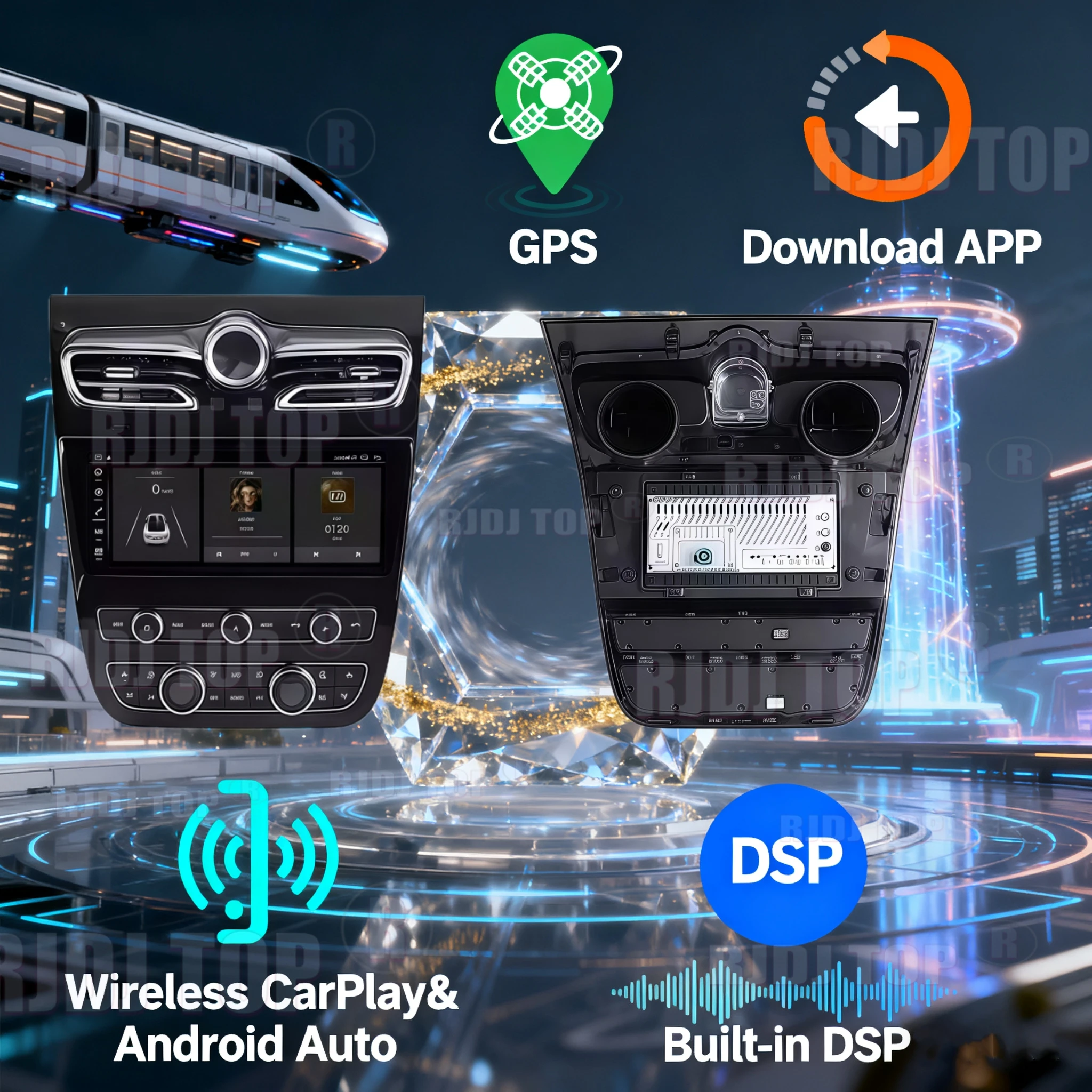 10.9" Android 14 For Bentley Flying Spur Continental GT 2015-2020 GPS Navigation Head Unit Car Multimedia 5G Carplay Car Radio
10.9" Android 14 For Bentley Flying Spur Continental GT 2015-2020 GPS Navigation Head Unit Car Multimedia 5G Carplay Car Radio