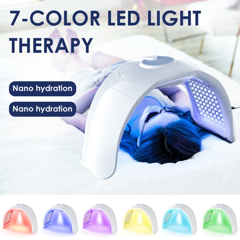 L101 Seven-color spray spectrometer LED red and blue light skin rejuvenation machine
L101 Seven-color spray spectrometer LED red and blue light skin rejuvenation machine
