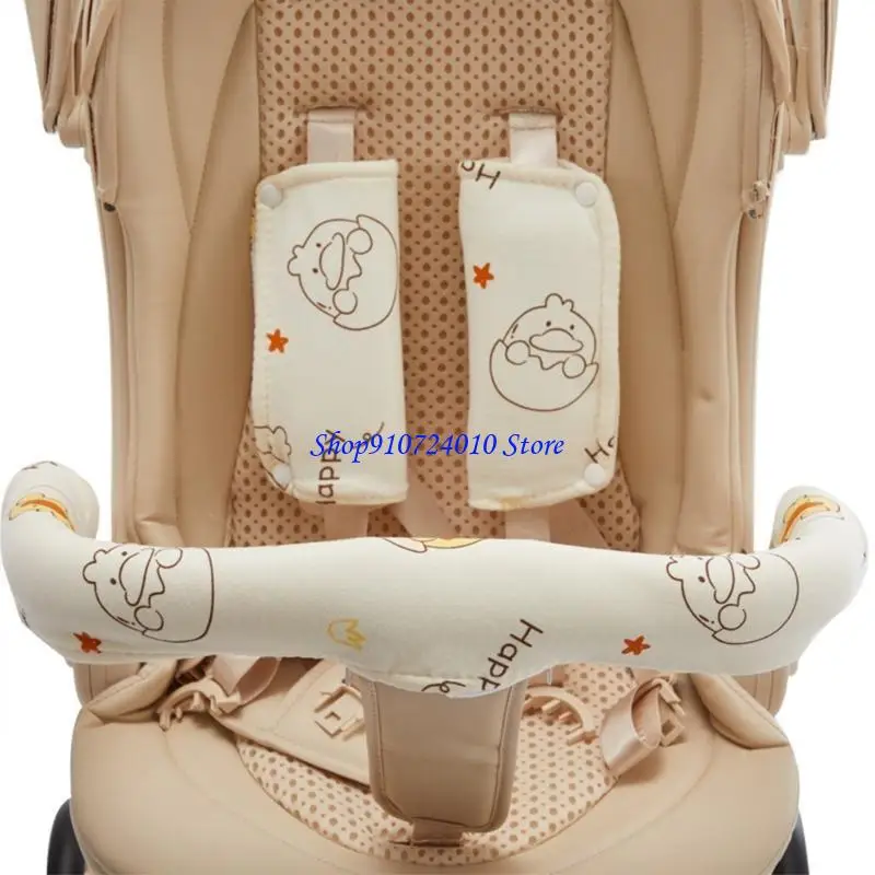77HD 3Pcs/set Baby Pram Cart Armrest Cover Shoulder Pad and Crotch Sleeve for Infants Strollers Accessories
77HD 3Pcs/set Baby Pram Cart Armrest Cover Shoulder Pad and Crotch Sleeve for Infants Strollers Accessories