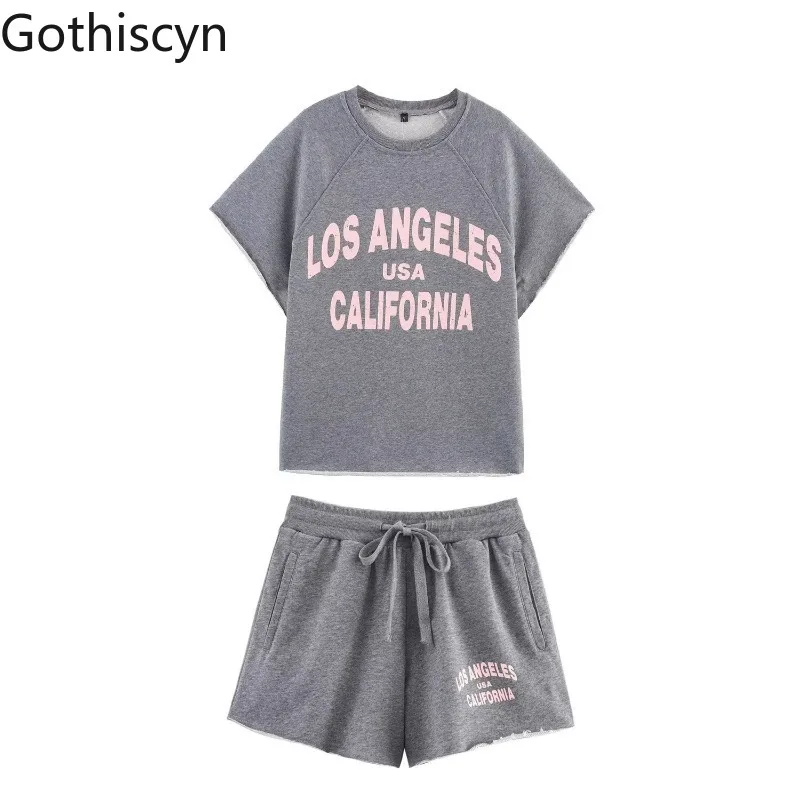 Gothiscyn Casual Set Women's Summer Printed Hoodie Elastic Waist Drawstring Shorts Two-piece Set Fashion Female Clothes
Gothiscyn Casual Set Women's Summer Printed Hoodie Elastic Waist Drawstring Shorts Two-piece Set Fashion Female Clothes