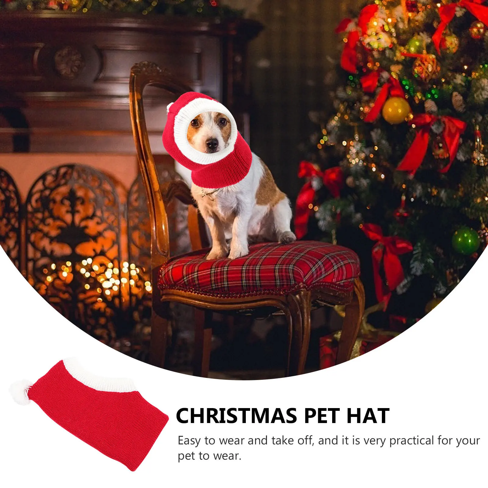 Pet Dog Cat Hat Christmas Costume Accessory Small Dogs Cats Winter Warm Decorative Headwear Holiday Party Xmas
Pet Dog Cat Hat Christmas Costume Accessory Small Dogs Cats Winter Warm Decorative Headwear Holiday Party Xmas
