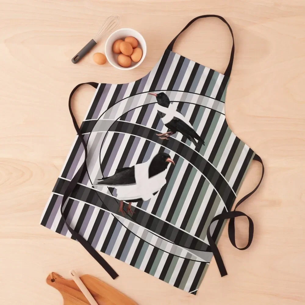 Cornish Choughs on a Stripy Background Apron Cooking Clothes for women halloween Apron
Cornish Choughs on a Stripy Background Apron Cooking Clothes for women halloween Apron