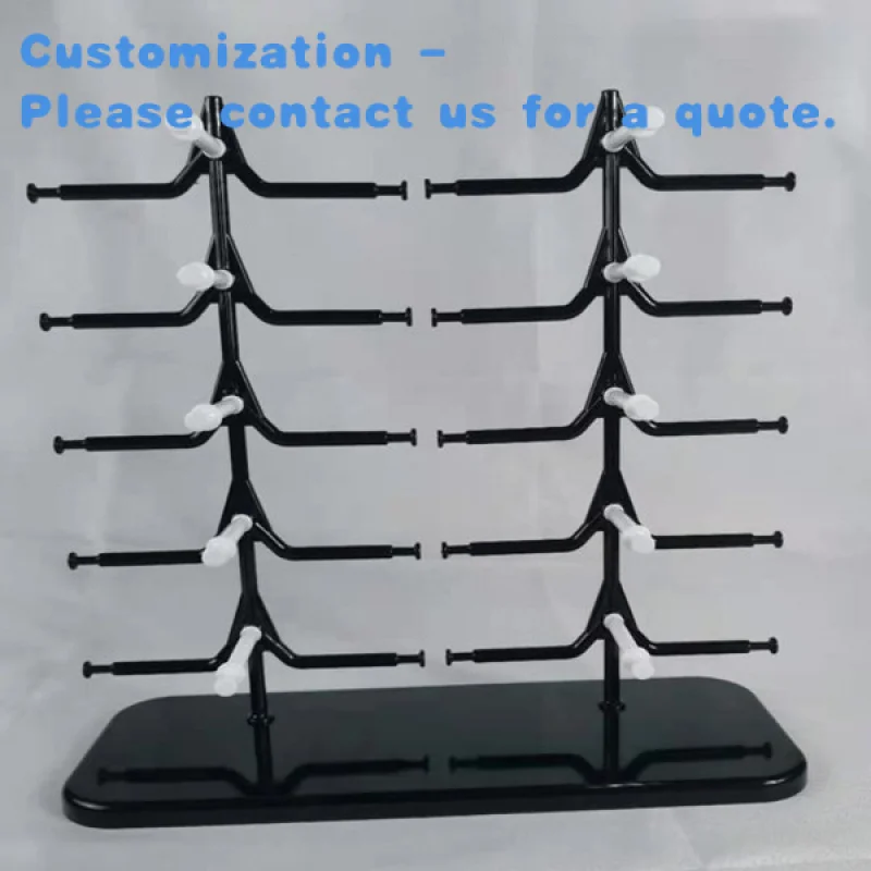 custom.Eyewear Shop Eyewear Frame Display Plastic 10pc Sunglasses Rack 5 Layers Display Stand
custom.Eyewear Shop Eyewear Frame Display Plastic 10pc Sunglasses Rack 5 Layers Display Stand