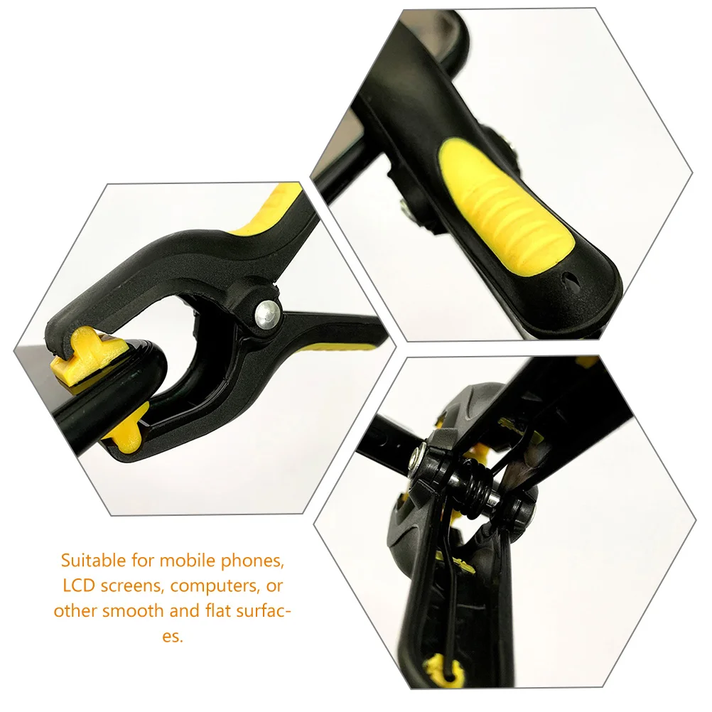 4pcs Screen Clamp Tablet Fixing Clamps Phone Repair Tool Kit 2 Inch LCD Fastening Fixture Anti Slip Handle Premium Material
4pcs Screen Clamp Tablet Fixing Clamps Phone Repair Tool Kit 2 Inch LCD Fastening Fixture Anti Slip Handle Premium Material