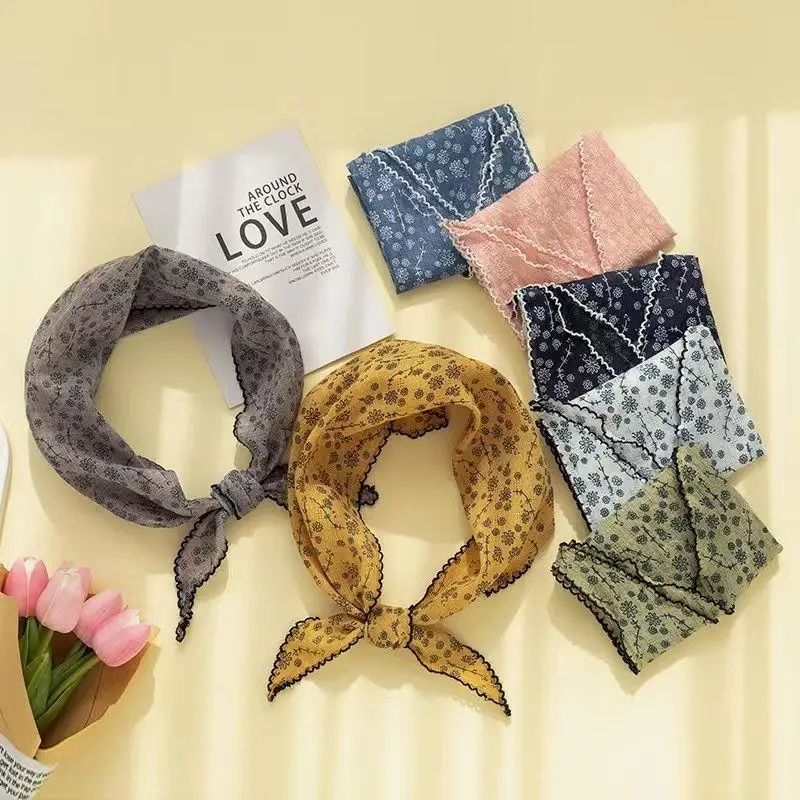 Retro Cotton Linen Triangle Scarf for Women Forest Style Neck Protection Scarf French Rustic Photo Prop Summer Thin
Retro Cotton Linen Triangle Scarf for Women Forest Style Neck Protection Scarf French Rustic Photo Prop Summer Thin