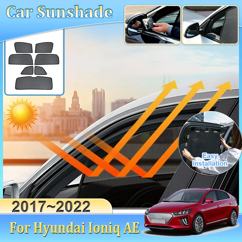 Sun Visor For Hyundai Ioniq AE 2017 2018 2019~2022 Car Magnetic Sunshade Anti-UV Auto Visor Tool Mesh Sun Shades Accessories
Sun Visor For Hyundai Ioniq AE 2017 2018 2019~2022 Car Magnetic Sunshade Anti-UV Auto Visor Tool Mesh Sun Shades Accessories