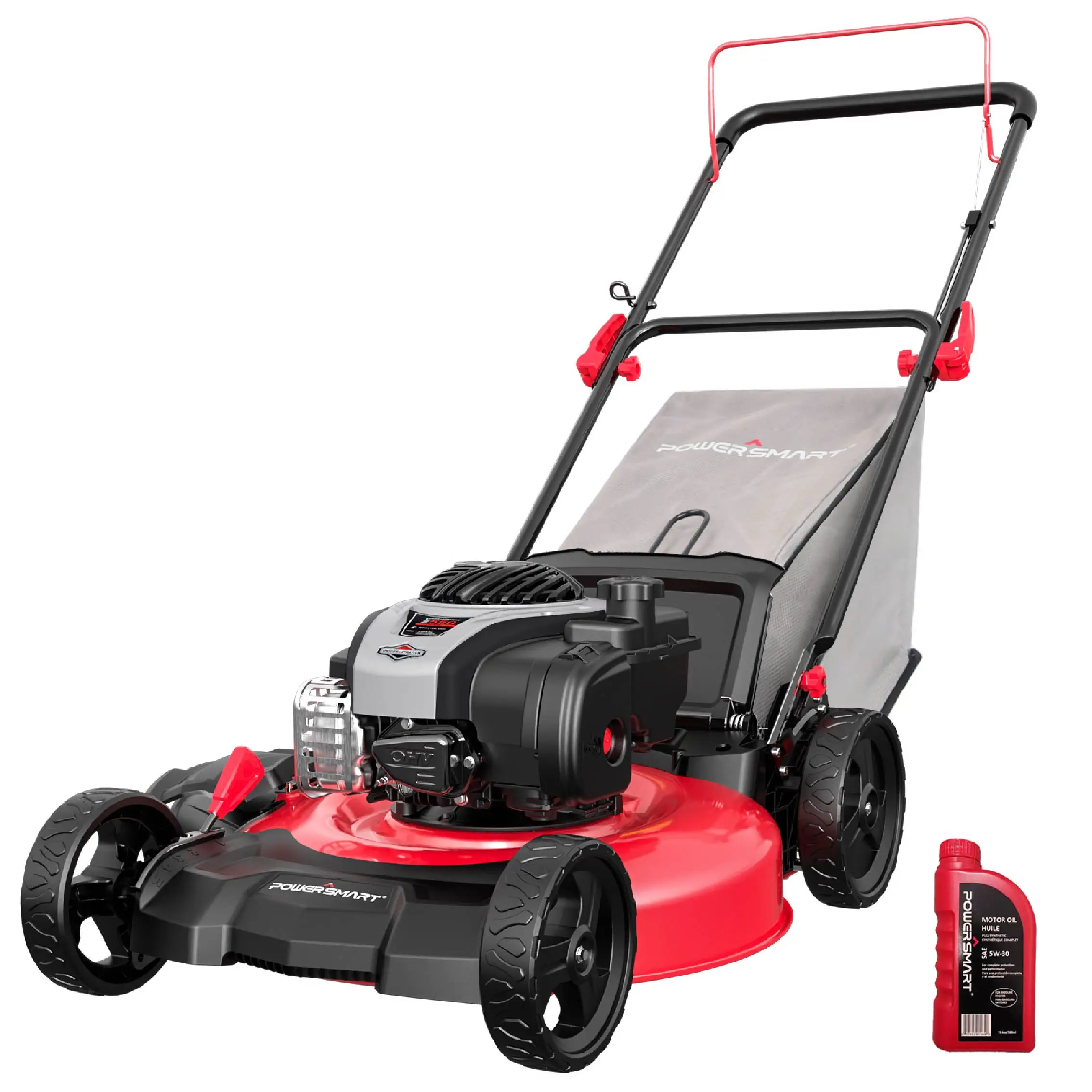 21" 140cc BS Engine 3 In 1 Function 38-100mm Cutting Height Hand Push Lawn Mower
21" 140cc BS Engine 3 In 1 Function 38-100mm Cutting Height Hand Push Lawn Mower