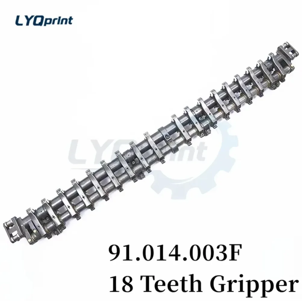 Best Quality 91.014.003F 18 Teeth Gripper SM102 CD102 Delivery Gripper Bar For Offset Printing Machine Parts For Heidelberg
Best Quality 91.014.003F 18 Teeth Gripper SM102 CD102 Delivery Gripper Bar For Offset Printing Machine Parts For Heidelberg