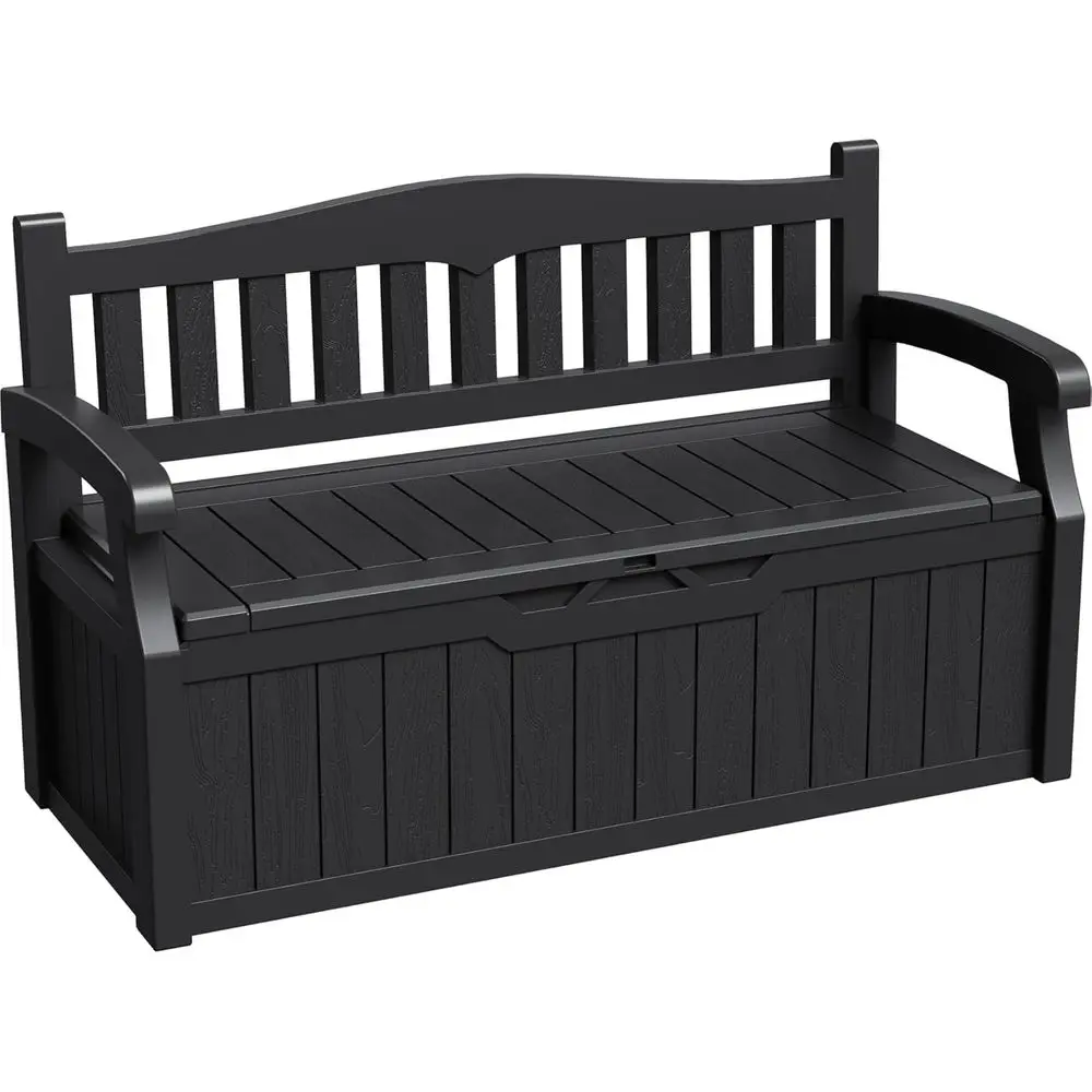 Greesum 80 Gallon Storage Bench Outdoor Deck Box with Armrest, Patio Furniture,Lockable, Waterproof and UV Resistant, Suitable f
Greesum 80 Gallon Storage Bench Outdoor Deck Box with Armrest, Patio Furniture,Lockable, Waterproof and UV Resistant, Suitable f