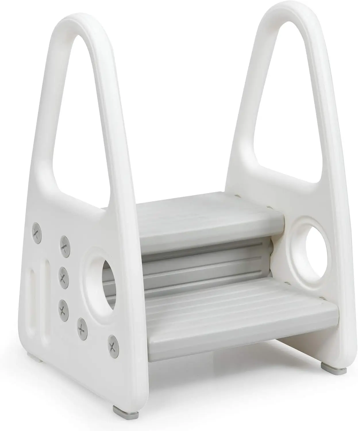 Kids Step Stool, Toddler Step Ladder for Toilet Potty Training, Kitchen Counter, Bathroom, Two Step Tower w/Non-Slip De
Kids Step Stool, Toddler Step Ladder for Toilet Potty Training, Kitchen Counter, Bathroom, Two Step Tower w/Non-Slip De