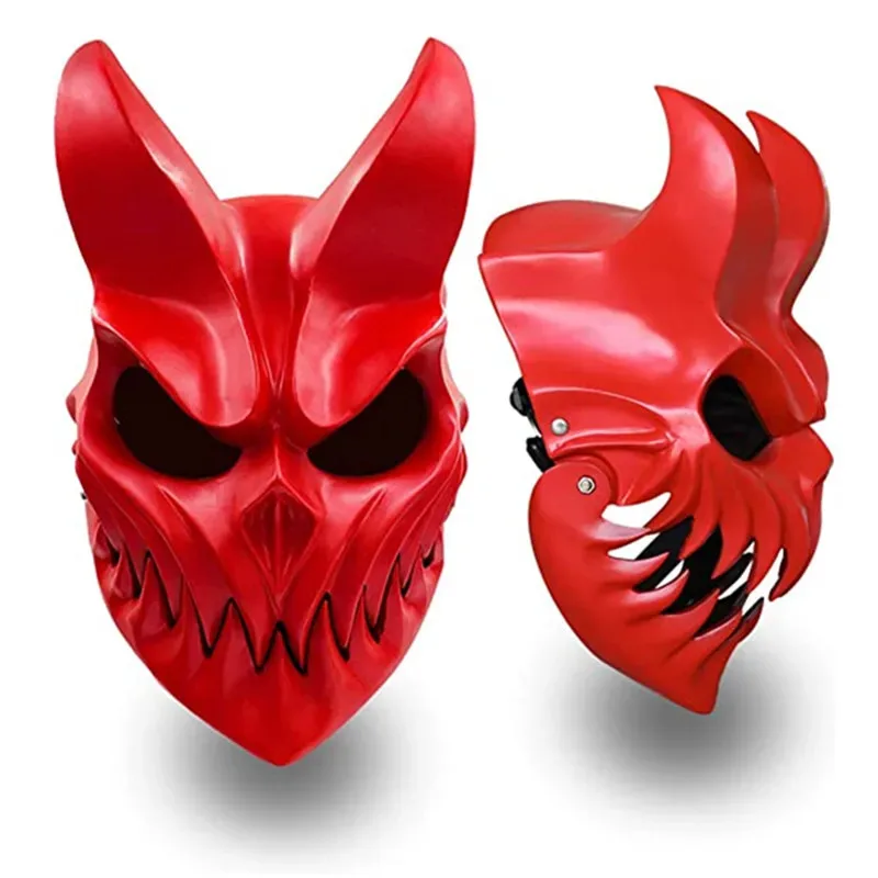 Маска демона Bulex на Хэллоуин, смоляный убой, чтобы предотворять темряту, рот может перемещать маски Deathcore Band, аксессуары для косплея;6,a'3.k 
Маска демона Bulex на Хэллоуин, смоляный убой, чтобы предотворять темряту, рот может перемещать маски Deathcore Band, аксессуары для косплея;6,a'3.k
