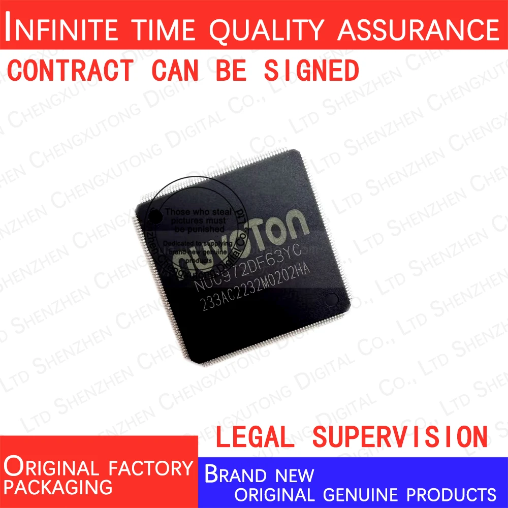 NUC972DF63YC LQFP 100% genuine stock in brand new original packaging
NUC972DF63YC LQFP 100% genuine stock in brand new original packaging