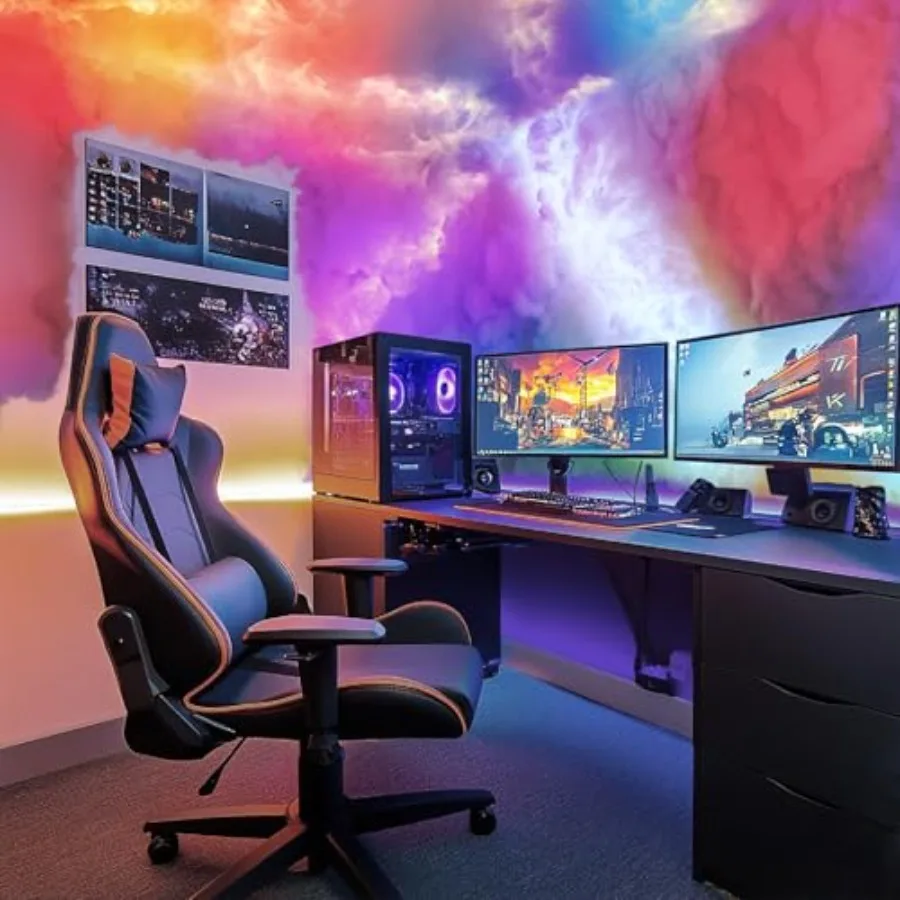 Cloud Light Thundercloud LED Light 3D Cotton Lightning Cloud Colorful Atmosphere DIY Creative Night Light For Gaming Room Club
Cloud Light Thundercloud LED Light 3D Cotton Lightning Cloud Colorful Atmosphere DIY Creative Night Light For Gaming Room Club