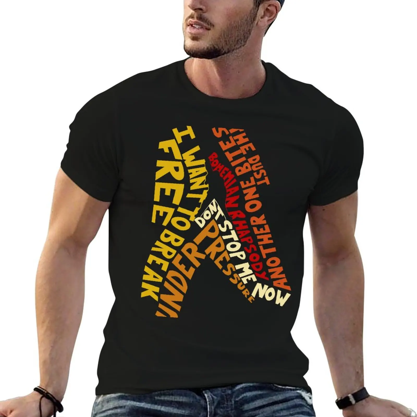Queen Freddy Mercury - Songs T-Shirt anime t shirts oversize funny t shirts cotton T-Shirt
Queen Freddy Mercury - Songs T-Shirt anime t shirts oversize funny t shirts cotton T-Shirt