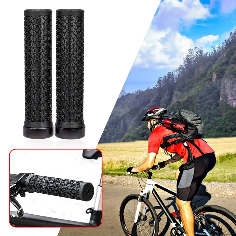 1 Pair Bicycle Handlebar Grips Soft Rubber MTB Cuffs Single Sided Lock Handlebar Cover Non-slip Bicycle Handle Sleeves Bike Part
1 Pair Bicycle Handlebar Grips Soft Rubber MTB Cuffs Single Sided Lock Handlebar Cover Non-slip Bicycle Handle Sleeves Bike Part